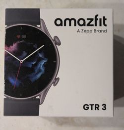 Smartwatch Amazfit GTR 3  is a vibrant 1.39-inch display