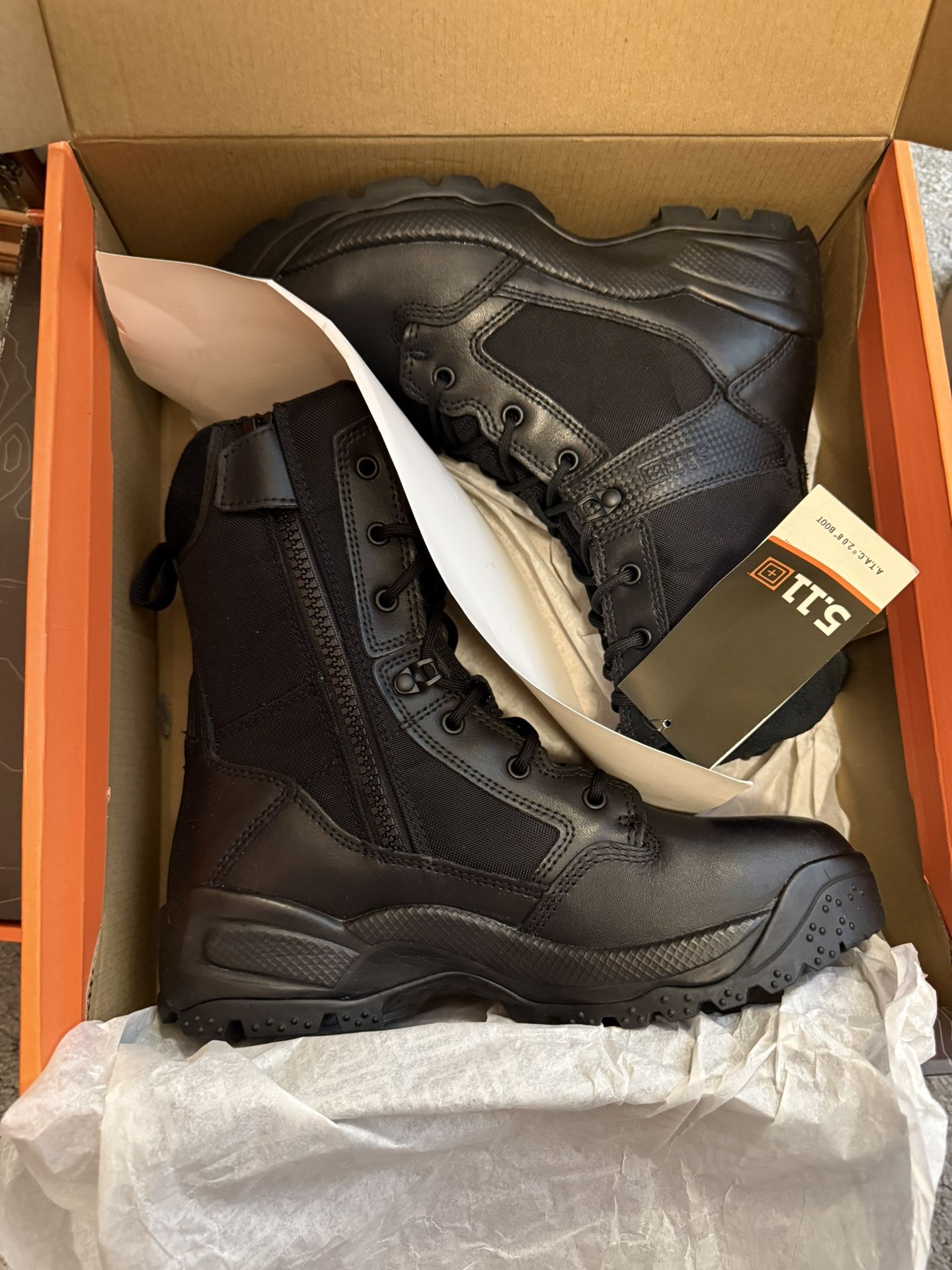5:11 Tactical Boots. Men’s Size 10. Brand New