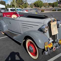 1934 Chevy Master deluxe roadster convertible rumble seat original car