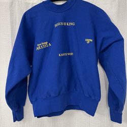 RARE Kanye West “Jesus Is King” Crew Neck Sweatshirt