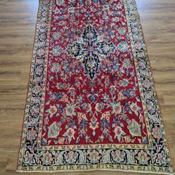 Vintage Persian Rug 5'8x8'2