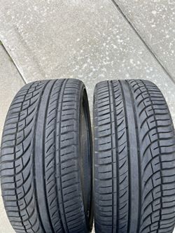 Pair Used Fullway Tires 255/30zr22