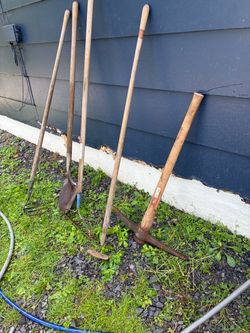 Old yard tools
