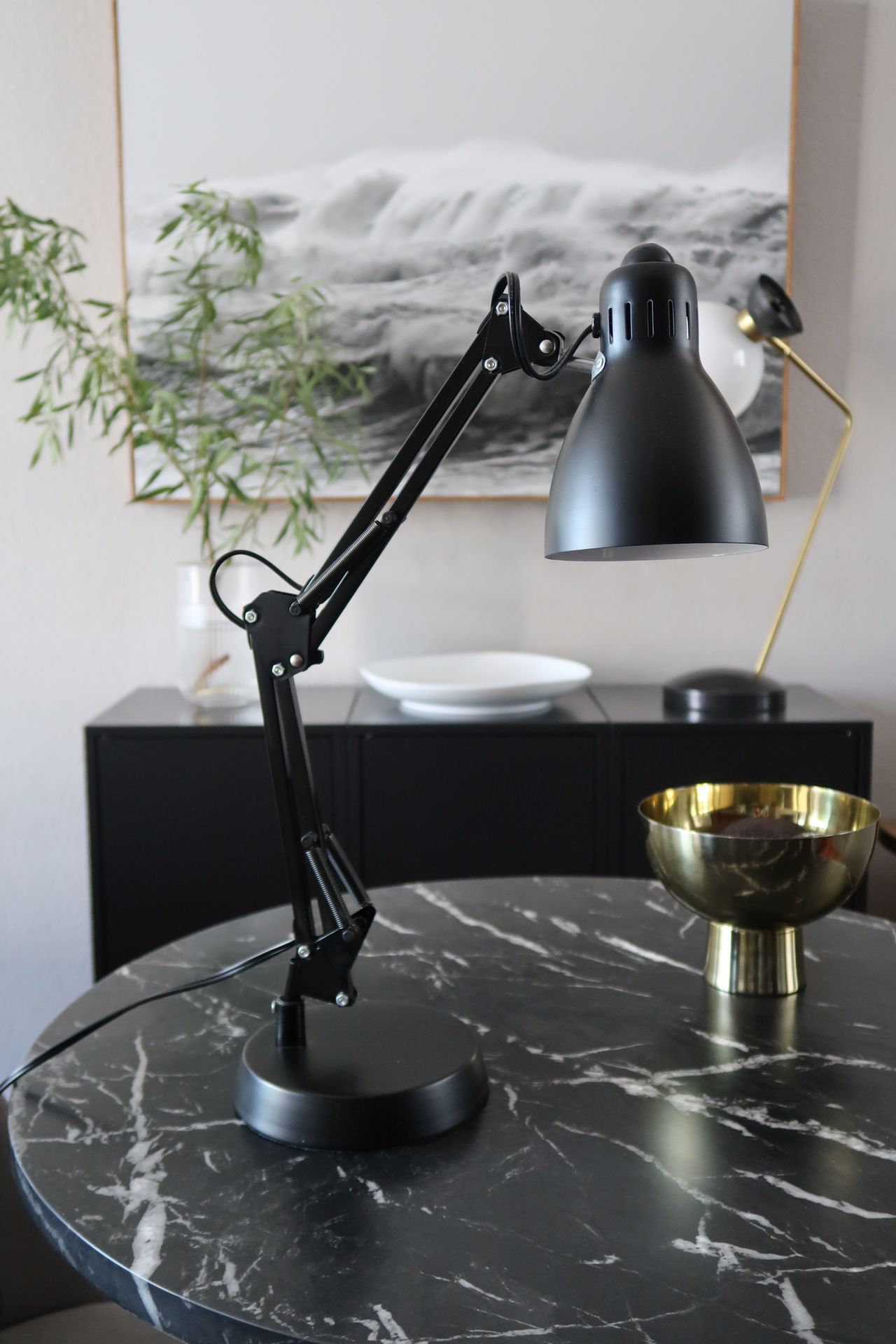 Black Desk Task Light Lamp 
