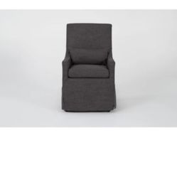 Set Of 4 Living spaces Broadway Upholstered Dining Chair