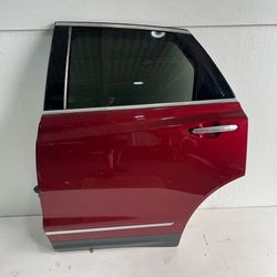 (2390) 17-25 Cadillac Xt5 Left Rear Door 2017 2018 2019 2020 2021 2022 2023 2024 2025