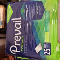 6 Packes Underpads Prevail Each One 10$