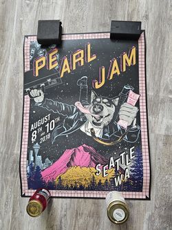 Pearl Jam - Concert Poster