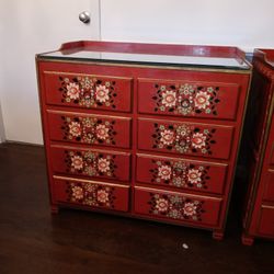 2 Antique/vintage His & Hers Dressers