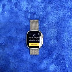 Apple Watch Ultra A2986 IWatch 49mm Titanium Ceramic Case Sapphire Crystal GPS LTE Water Resistant 100m Timepiece Wristwatch Fitness Tracking Heart