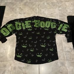 Disney Oogie Boogie Spirit Jersey Halloween 2021 SZ M