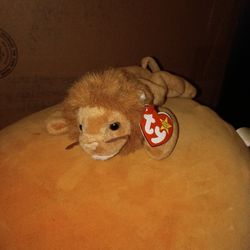 Ty Beanie Original Baby (Roary)P.V.c