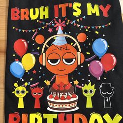 Sprunki Custom birthday t shirts