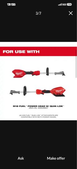 Milwaukee M 18 fuel string trim trimmer