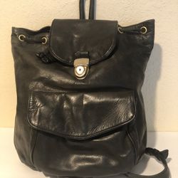 Leather Backpack 