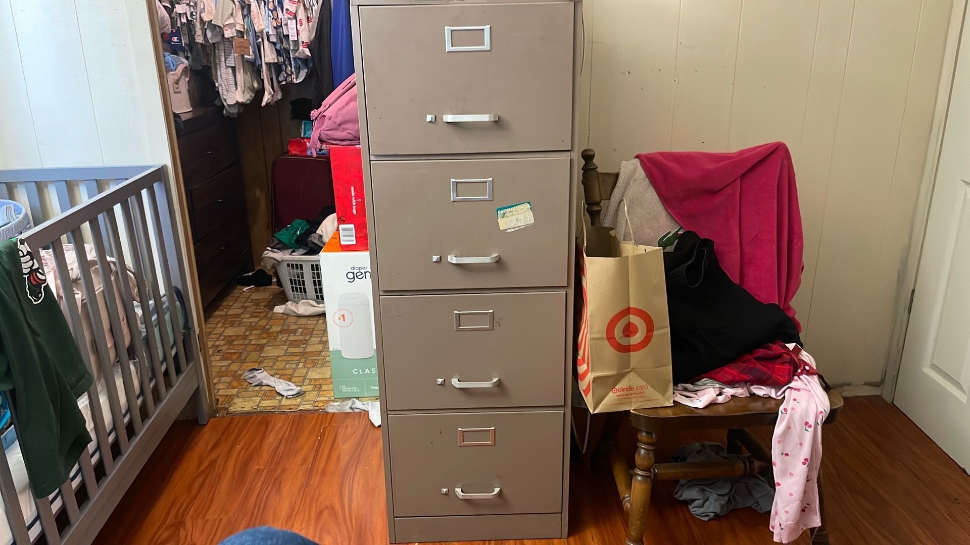 Aluminum file cabinet