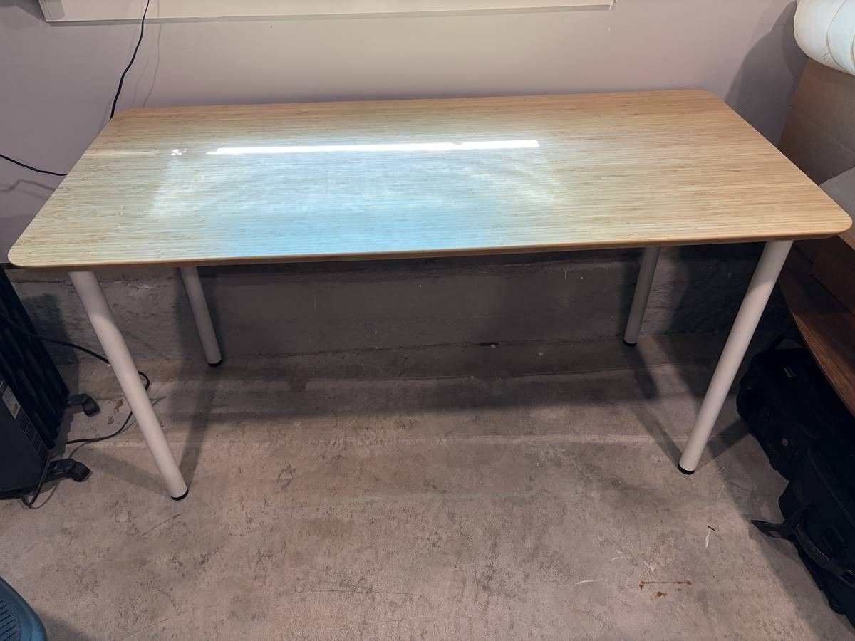 Ikea Bamboo Desk Table