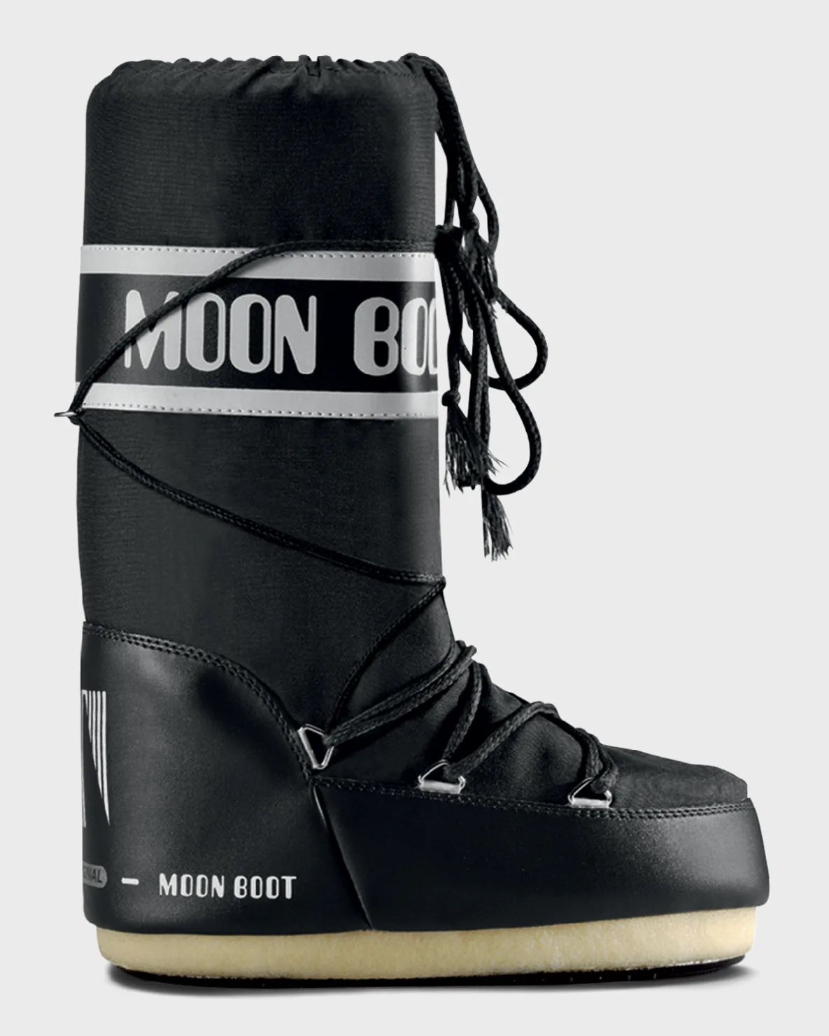 ⛷️❄️ Moon Boot Nylon – Black (EU 39–41) ❄️⛷️