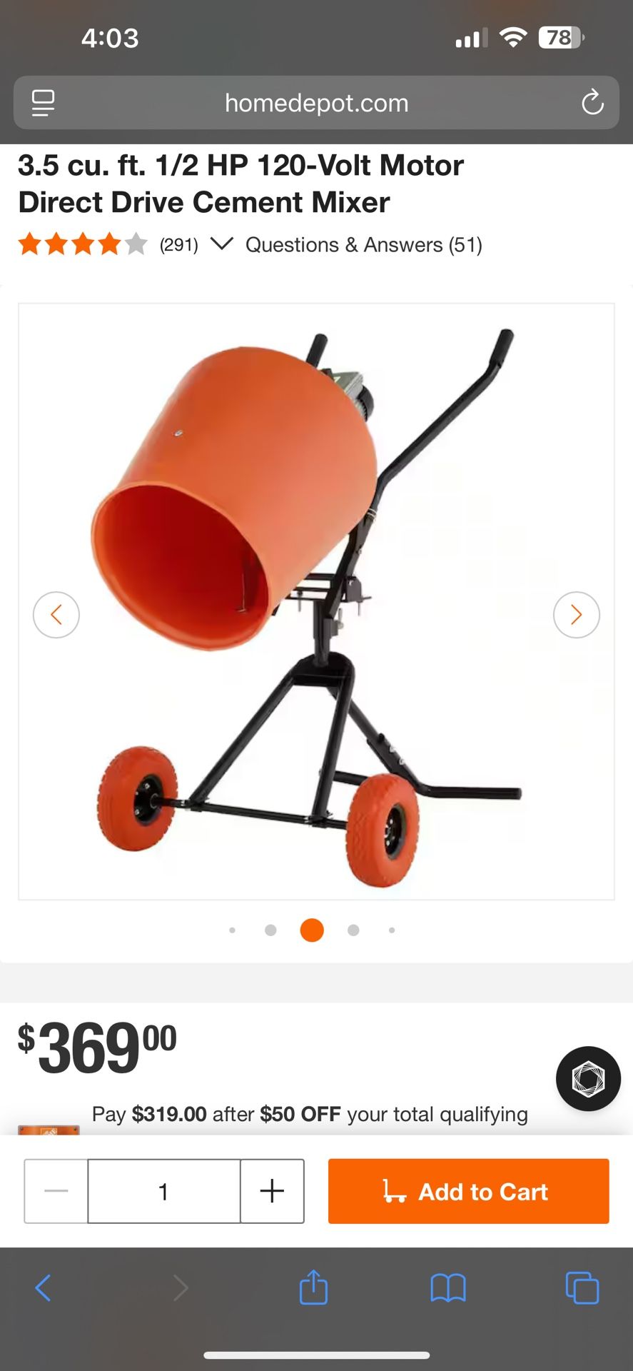 Cement Mixer KUSHLAN