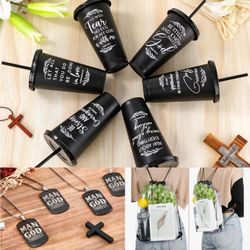 Men's Backpack Set - Christian Themed 