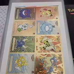 Pokemon Fan Art Uncut Sheets