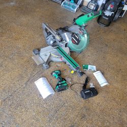 Metabo 36v Miter Saw And Drill