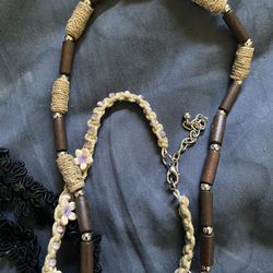 Chocker Anklet And Necklace 
