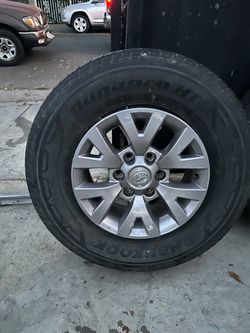 Toyota Tacoma 2018 rims