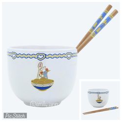 Ratatouille Ramen Bowl and Chopsticks Set