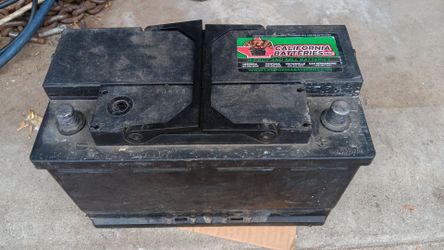 Top post battery
