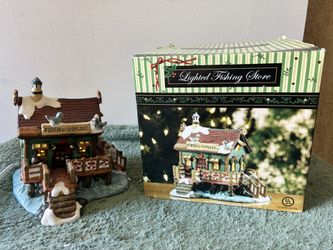 🎣 Vintage Holiday LED Fishing Store – $40! 🎣