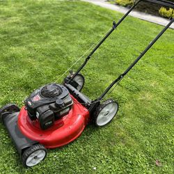 Yardmachines By MTD Briggs 550ex Auto Choke Engine 21” Push Lawnmower No bag