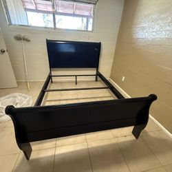 Dark Brown Full Bed Frame