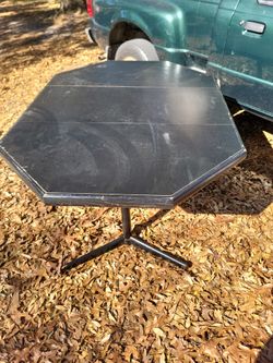 Soiled Wood Kitchen Table