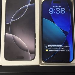 IPHONE 16 PRO MAX 512GBS IN BLACK TITANIUM WITH THE BOX IWARRANTY EXPIRES 11/26/2026