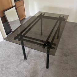 Glass Dining Table / Desk