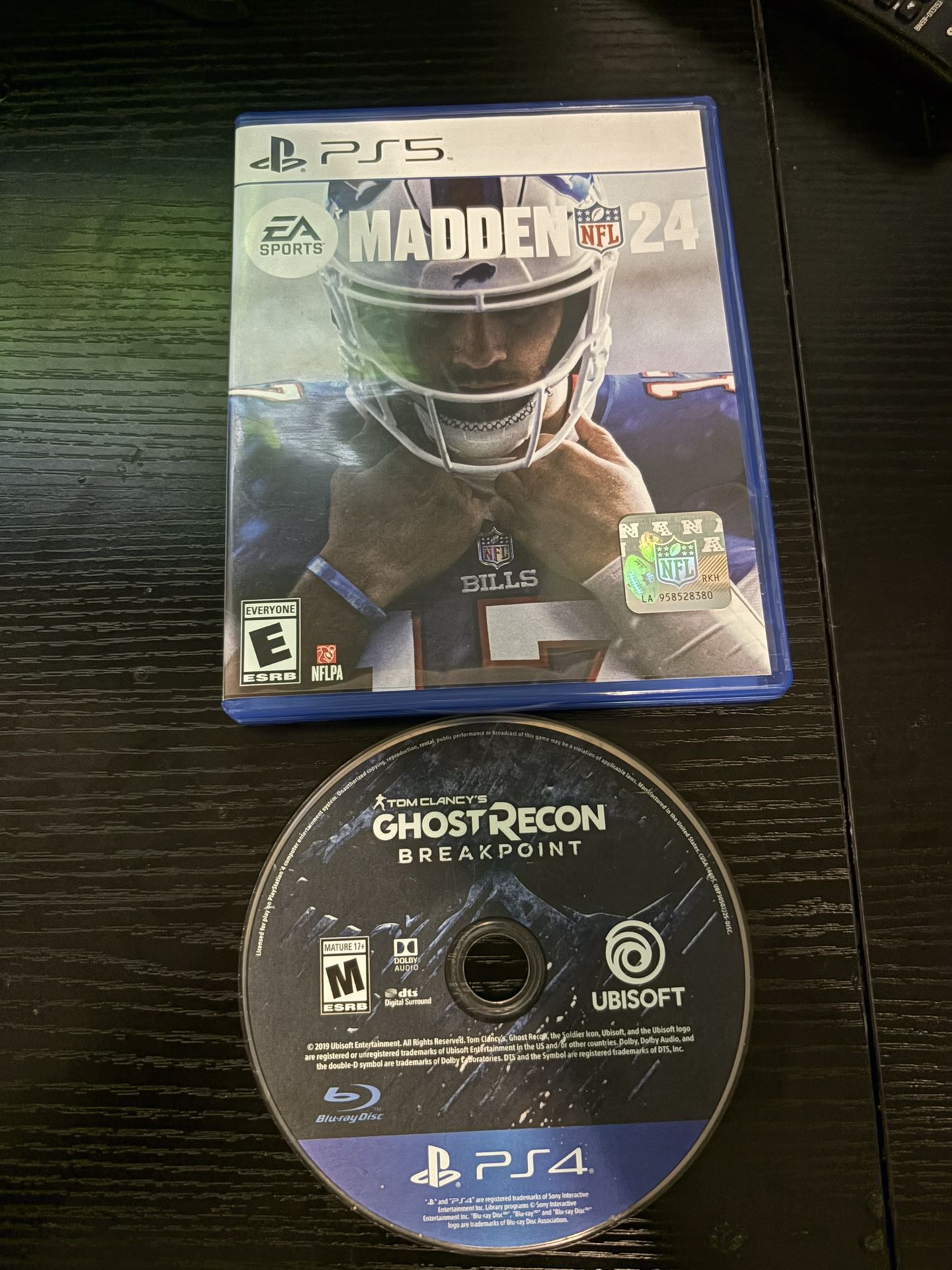 Madden 24 Ps5 And Ghost Recon