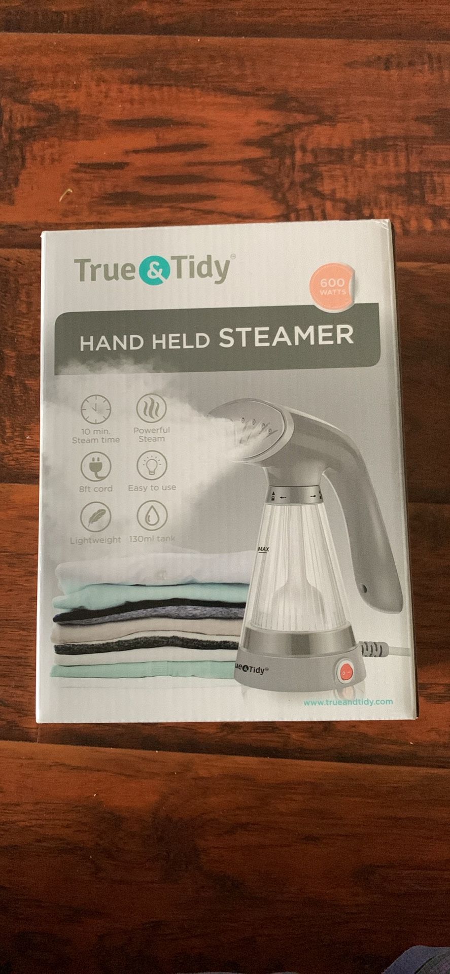 New- True &Tidy Handheld Steam
