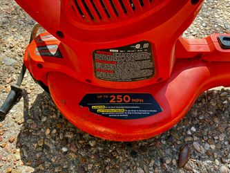 Black & Decker 250 Hp blower/ vacuum
