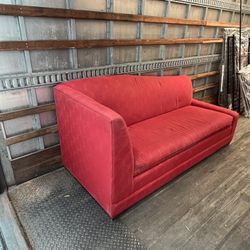 Red Pullout Couch