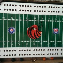 Cincinnati Bengals cribbage board