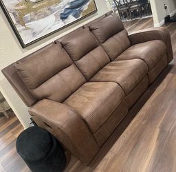 Bryceton sofa and love seat