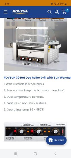 Hot Dog Roller Grill