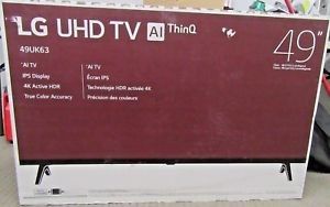 LG TV 49" 4K LED UltraHD 49UK6300PUE