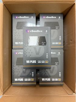 VSEEBOX V6 PLUS V6 MAX ELITE MINI ELITE ULTRA BLACKBOX SUPERBOX S7 MAX SMART TV MEDIA PLAYER WHOLESALE DEALS STOREFRONT OPEN DAILY