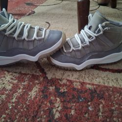 Gray Jordan 11s