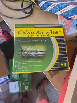 CABIN AIR FILTER ( 2 PACK ) Compatible with Honda Accord