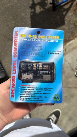 Speaker level converter