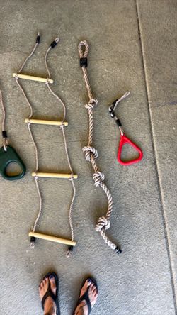 Swing set accessories