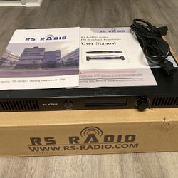 RS radio 50 W FM broadcast transmitter kit for radio station new inbox
